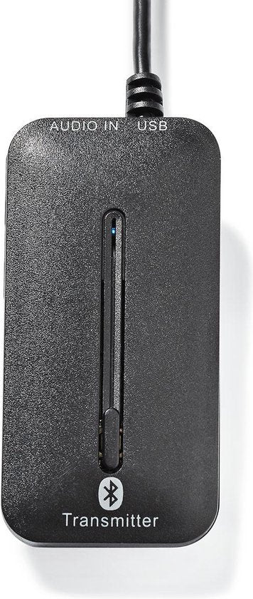 Nedis Bluetooth-Zender - Input: 1x TosLink Female - AptX Low latency / AptX / SBC - Maximaal 2 Apparaten - Zwart - afbeelding 4