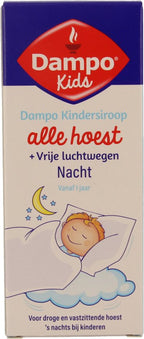 Dampo Kids Nacht Kindersiroop Alle Hoest + Vrije luchtwegen - Voor droge en vastzittende hoest 's nachts bij kinderen - Verlichting en verzachting bij het hoesten - Vanaf 1 jaar - Medisch hulpmiddel - 100 ml - afbeelding 14