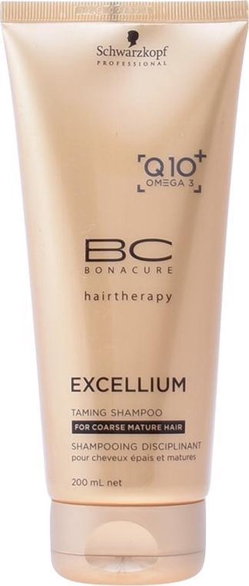 Schwarzkopf BC Excellium Taming Shampoo 200ml - afbeelding 3