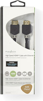 High Speed met Ethernet | HDMI™ Connector | HDMI™ Connector | | | m | | | Antraciet | - afbeelding 5