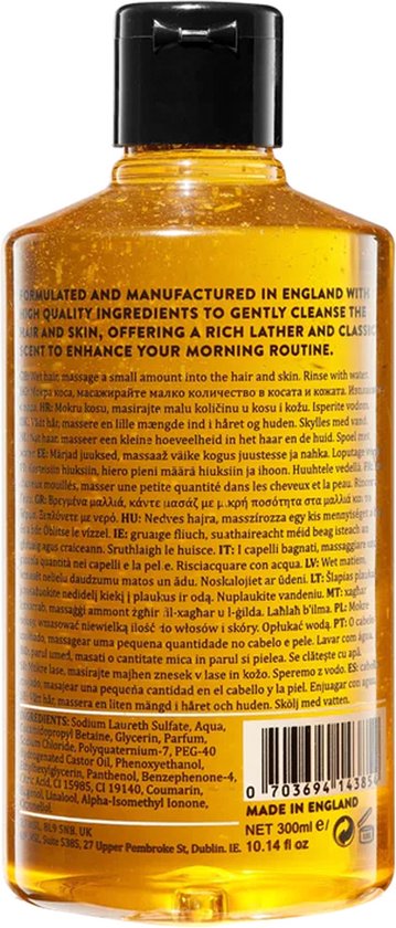 Dapper Dan Shampoo 300ml - Normale shampoo vrouwen - Voor Alle haartypes - afbeelding 5