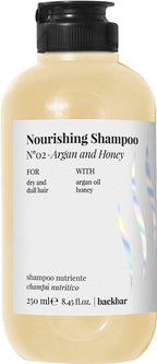 FarmaVita Back.Bar N°02 Argan & Honey Nourishing Shampoo Vrouwen Zakelijk ml - afbeelding 1