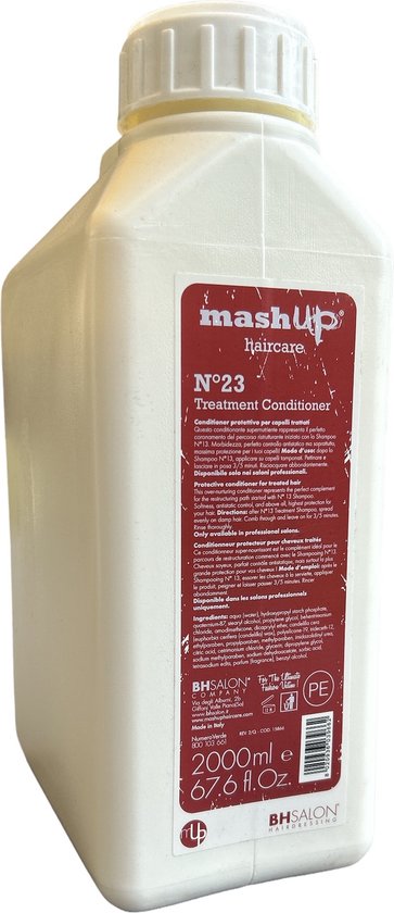 MashUp haircare N° 23 Treatment Conditioner 2000ml inclusief pomp - afbeelding 1