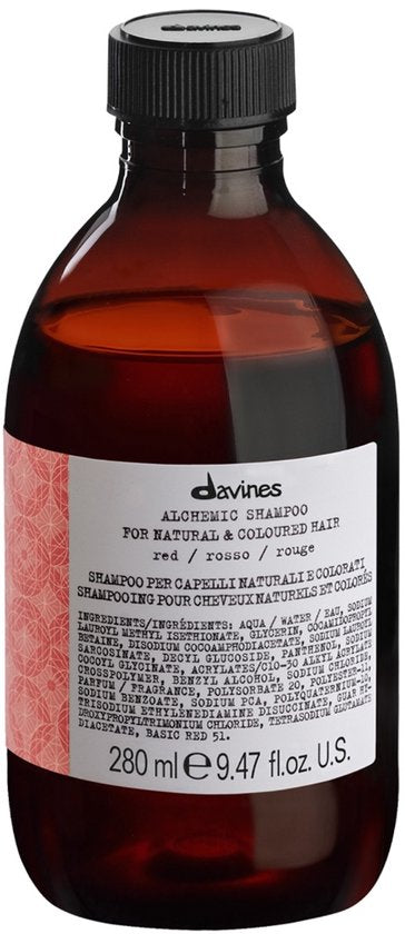 Niet-permanente Kleurshampoo Davines Alchemic Red 250 ml - afbeelding 1