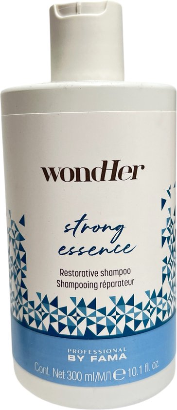 Wondher By Fama Strong Essence Herstellende Shampoo 300 ml Droog en Beschadigd Haar - afbeelding 1