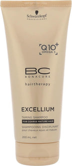 Schwarzkopf BC Excellium Taming Shampoo 200ml - afbeelding 1
