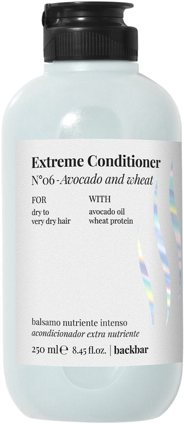 FarmaVita Backbar Extreme Conditioner N°6 Avocado and Wheat 250ml - afbeelding 1