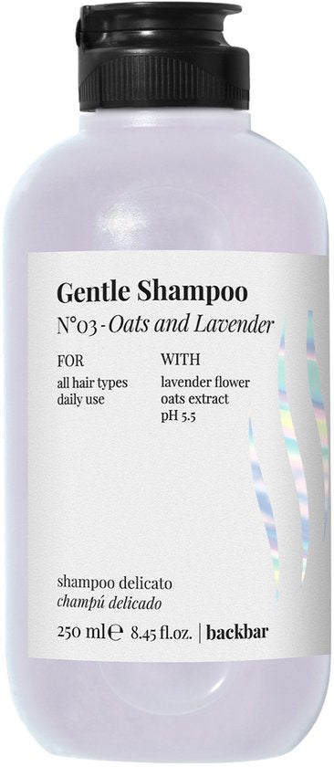 FarmaVita Back.Bar N°03 Oats & Lavender Gentle Shampoo Vrouwen Zakelijk ml 250 ml — EAN 8022033107176