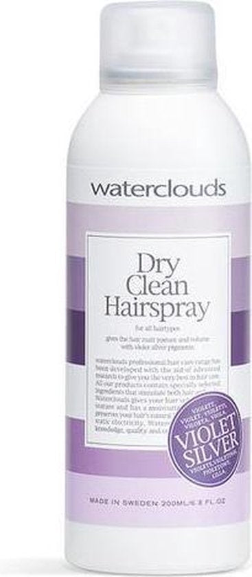 Waterclouds - Dry Clean Hairspray Violet Silver - 200 ml - afbeelding 2