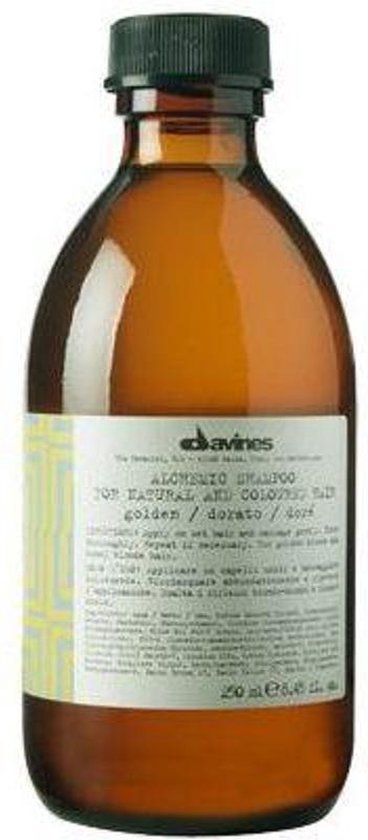 Niet-permanente Kleurshampoo Davines Alchemic Golden 250 ml - afbeelding 7