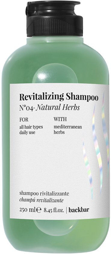 Farmavita Back Bar Revitalizing Shampoo Nao04 Natural Herbs - afbeelding 4