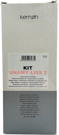Kemon Kit Unamy Liss 2 Permanent Gladmakend Systeem voor behandeld en gevoelig haar - afbeelding 1