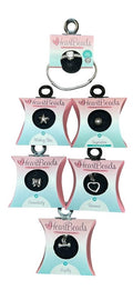 HeartBeads Kinder Armband Met 5 Bedels (4 Bedels en 1 Stopper) 15cm Metaal Zilver - afbeelding 1