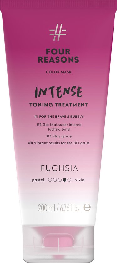 Four Reasons - Colour Mask Fuchsia - 200ml - afbeelding 1