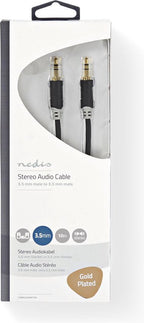 Nedis Stereo-Audiokabel - 3,5 Male - 3,5 Male - m - Rond - afbeelding 13