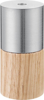 Home sweet home combi fitting rond E27 - / hout - 2e kans - afbeelding 1