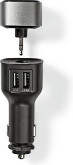 Nedis Bluetooth Multi-Adapter - Output: 1x 3,5 mm - SBC - 7 uur - Ingebouwde microfoon - Volumebediening - Automatische uitschakelfunctie - Grijs / Zwart - afbeelding 5