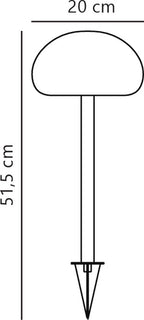 Nordlux Sponge spike-batterijlamp-LED module-wit - afbeelding 7