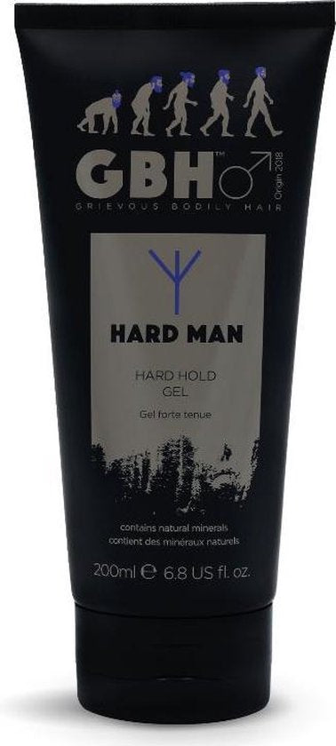 GBH Hard Man Hard hold Gel 200ml - afbeelding 1