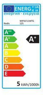 Nedis SmartLife LED Filamentlamp - Wi-Fi - E27 - 500 lm - 5 W - Warm Wit - 2700 K - Glas - Android / IOS - G125 - 1 Stuks - afbeelding 10