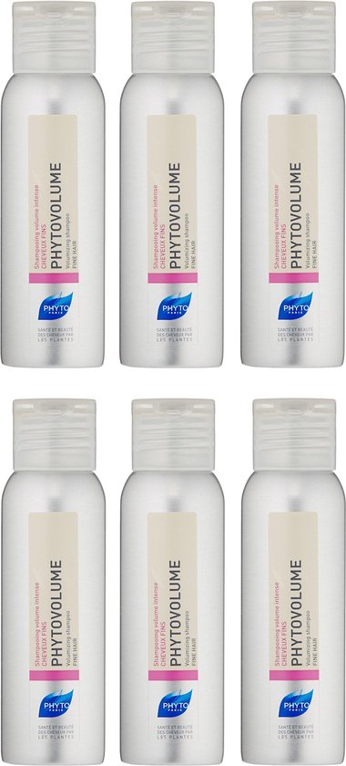 Phyto Paris Phytovolume Volumizing shampoo Fine Hair 50ml x 6 - afbeelding 1