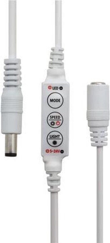 Velleman Gekleurde led strip mini led-dimmer - afbeelding 1