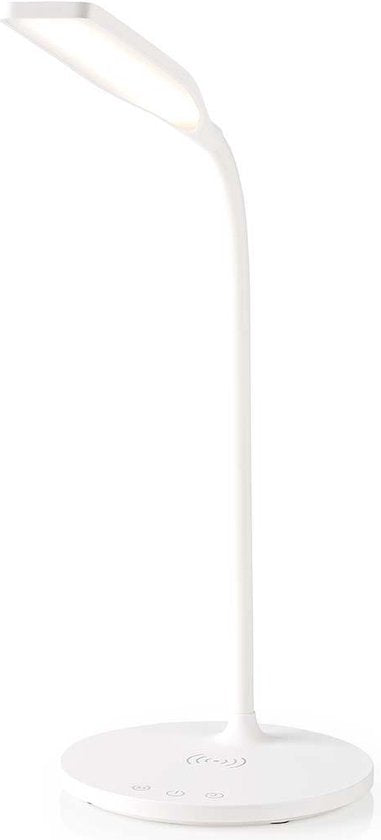 Nedis LED-Lamp met Draadloze Lader - Dimmer - Op Product - Qi - 5 W - Met dimfunctie - Koel Wit / Natuurlijk Wit / Warm Wit - 2700 - 6500 K - afbeelding 1