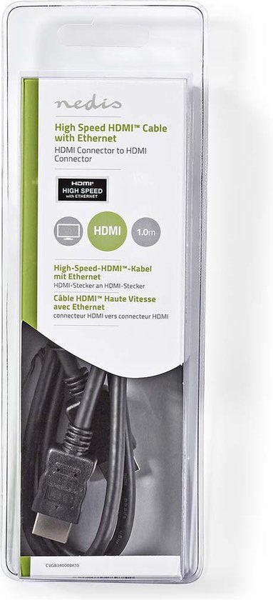 High Speed HDMIâ„¢-kabel met Ethernet | HDMIâ„¢-connector - HDMIâ„¢-connector | 3,0 m | - afbeelding 42