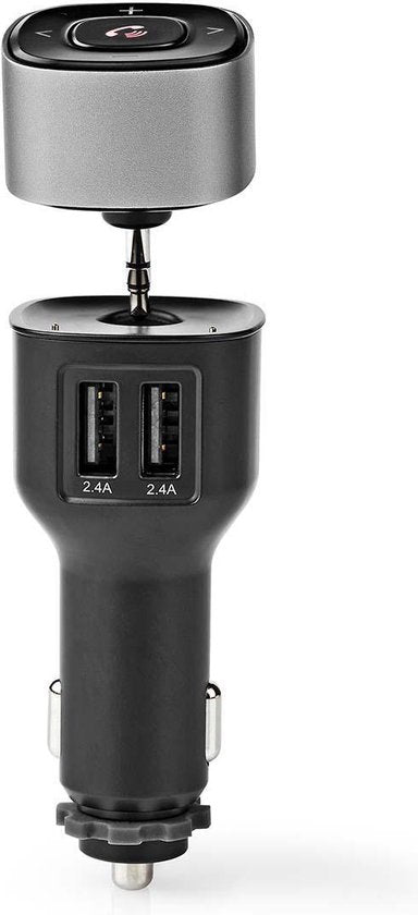 Nedis Bluetooth Multi-Adapter - Output: 1x 3,5 mm - SBC - 7 uur - Ingebouwde microfoon - Volumebediening - Automatische uitschakelfunctie - Grijs / Zwart - afbeelding 1