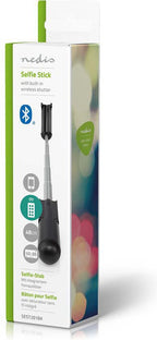 Nedis Bluetooth Selfie Stick - Maximale schermgrootte: 3.54 " - Gevouwen lengte: 15 cm - Uitgevouwen lengte: 48 cm - Maximaal draagvermogen: 400 g - Batterij Gevoed - afbeelding 3