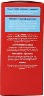 Dagravit Totaal 30 Vitaal 50+ Multivitaminen voordeelverpakking - Vitamine B1, B2, B3, B5, B6, B12 en koper dragen bij aan een goede energiehuishouding - 100 tabletten - afbeelding 21