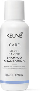 Keune - Care Silver Savior Shampoo - travel size - 80ml - Tegen gele gloed - afbeelding 1