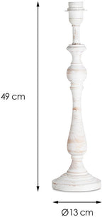 Home sweet home tafellamp voet Femme rond - afbeelding 4