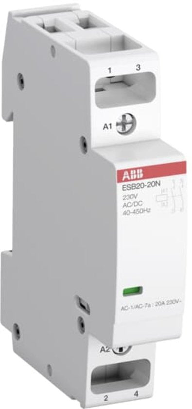 Abb Esb20-20N-01 Magn Sch 24V 20A 2No - afbeelding 1