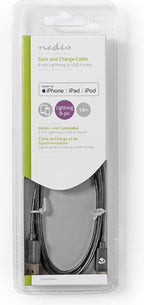 Sync and Charge Cable | Apple Lightning - USB A Male | m | - afbeelding 30