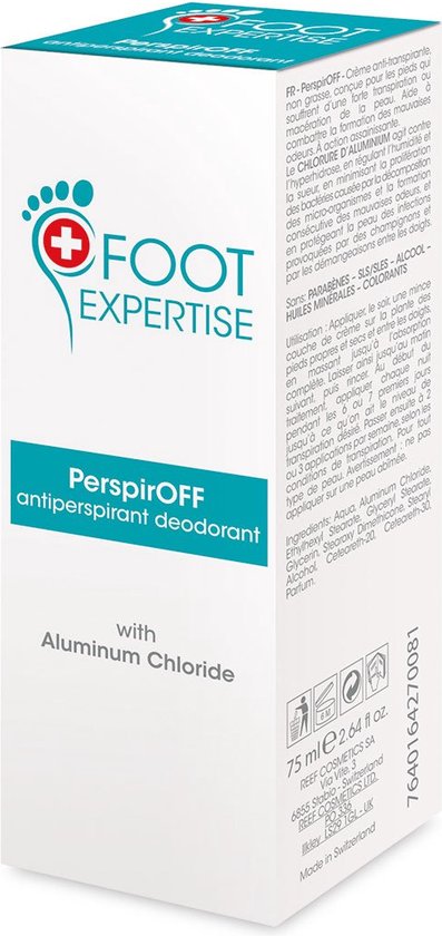 Foot Expertise PerspirOFF antiperspirant deodorant 75ml - afbeelding 2
