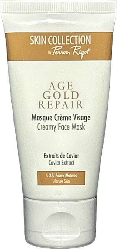 Perron Rigot Skin Collection Age Gold Repair Creamy Face Mask Mature Skin 50ml - afbeelding 2