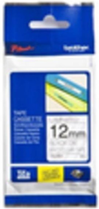 Labeltape mat Brother TZe, TZ TZe-M31 Tapekleur: Transparant (mat) Tekstkleur:Zwart 12 mm 8 m - afbeelding 9