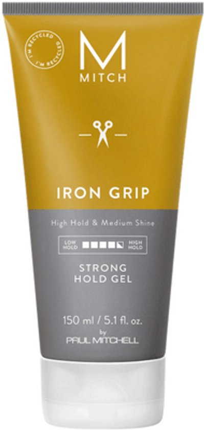 Paul Mitchell Mitch Iron Grip Strong Hold Gel 150ml - afbeelding 1