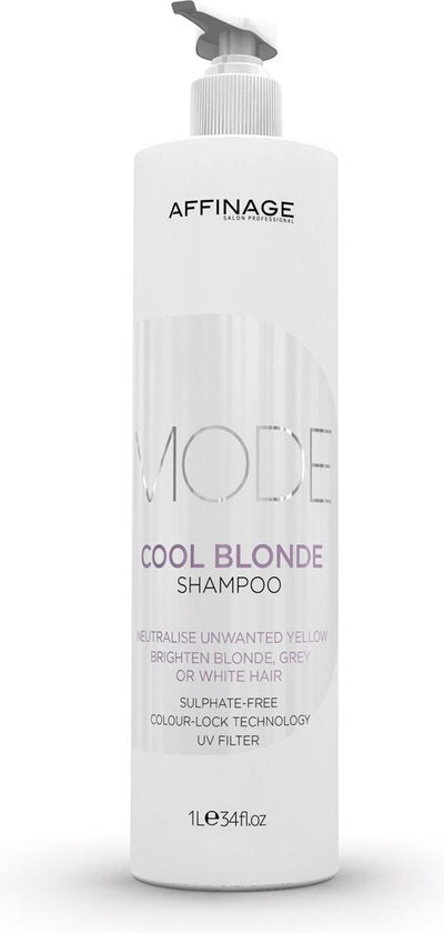 Affiage MODE Cool Blonde Shampoo 1000ml - afbeelding 1