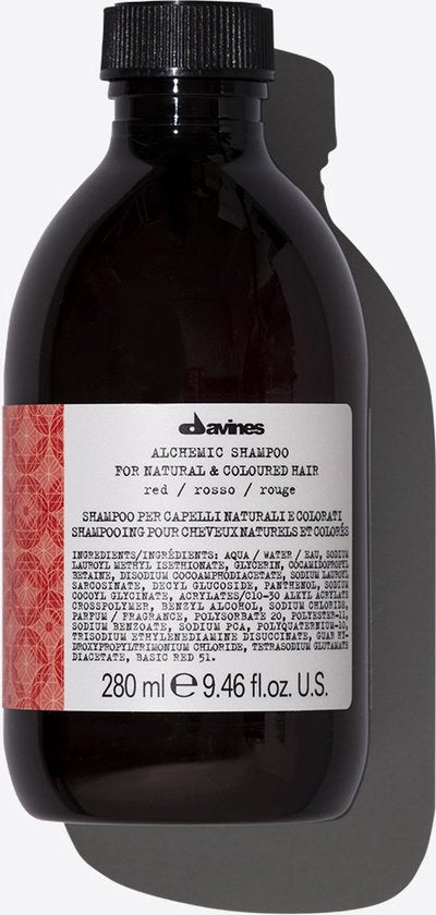 Niet-permanente Kleurshampoo Davines Alchemic Red 250 ml - afbeelding 3
