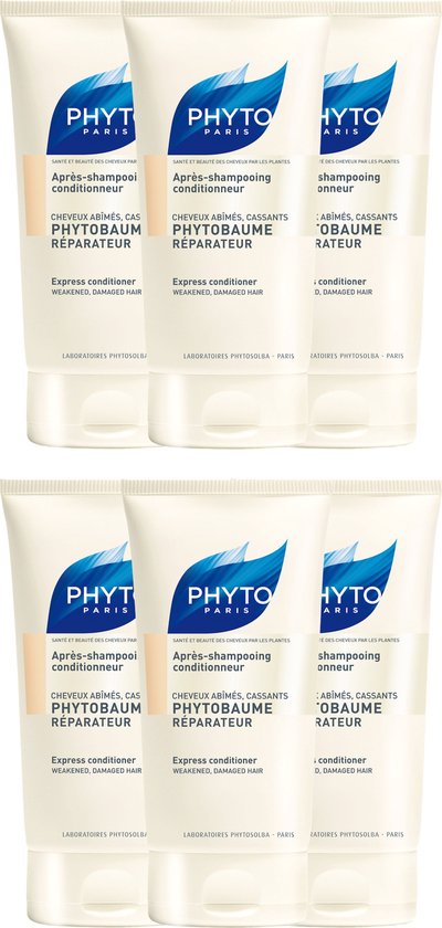 Phyto Paris Phytobaume Repair Express conditioner Weakened, Damaged Hair 50ml x 6 - afbeelding 1