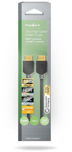Ultra High Speed HDMI™-Kabel | HDMI™-Connector - HDMI™-Connector | m | Antraciet - afbeelding 26