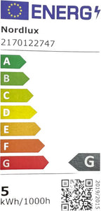 Nordlux 2080032747 LED-lamp Energielabel B (A++ - E) E27 Peer 5 W (Ø x l) 60 mm x 109 mm Dimbaar 1 stuk(s) - afbeelding 5
