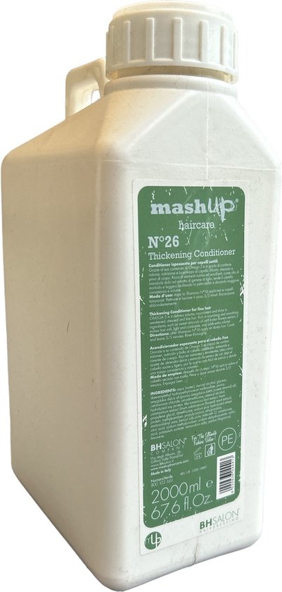 mashUp haircare N° 26 Thickening Conditioner 2000ml inclusief pomp - afbeelding 1