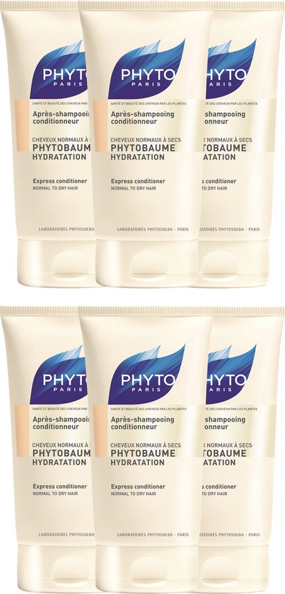 Phyto Paris Phytobaume Hydration Express conditioner Normal to Dry Hair 50ml x 6 - afbeelding 1