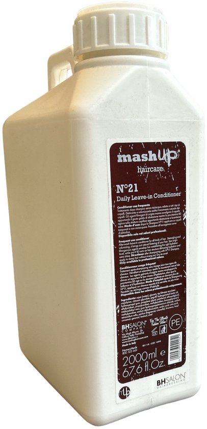 mashUp haircare N° 21 Daily Leave-in Conditioner 2000ml inclusief pomp - afbeelding 1