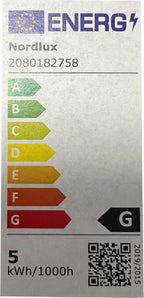 Nordlux 2080032747 LED-lamp Energielabel B (A++ - E) E27 Peer 5 W (Ø x l) 60 mm x 109 mm Dimbaar 1 stuk(s) - afbeelding 3