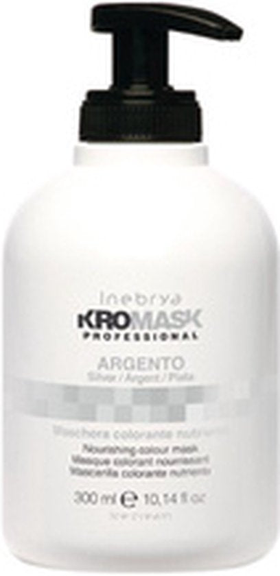 Color pigment mask Inebrya KroMask Silver 300 ml - afbeelding 4
