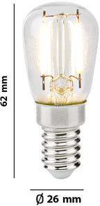 Nedis Koelkastlamp - LED - E14 - 2 W - T26 - afbeelding 5
